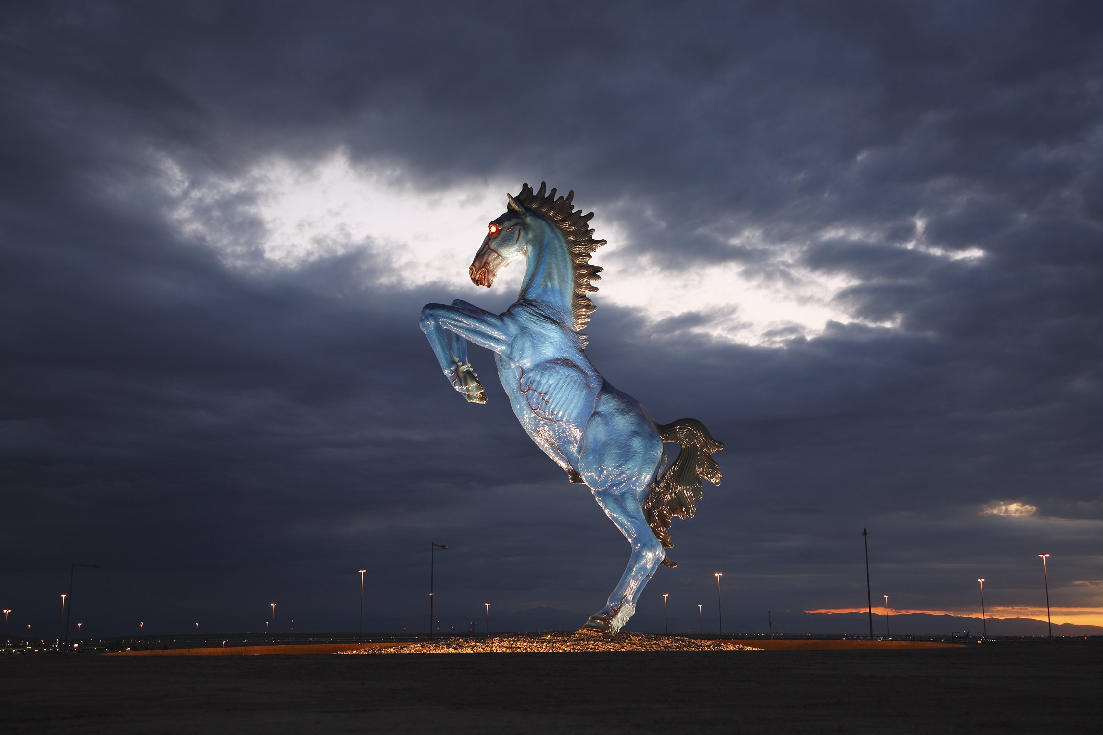 Say Hello to Blucifer: The Mysterious and Scary Denver Airport Horse Statue